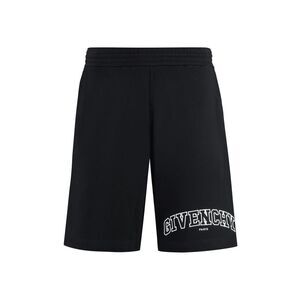 GIVENCHY Men's Logo Print Sweatshorts Men BLACK Pants